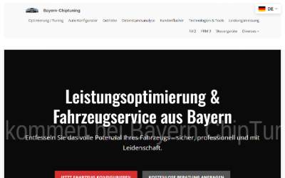 Website preview for MOBD Bayern-Chiptuning