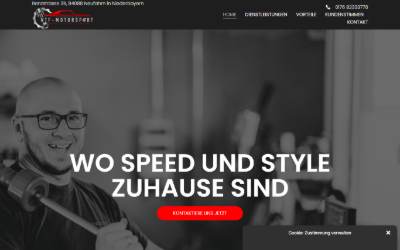 Website preview for NTF-Motorsport GmbH