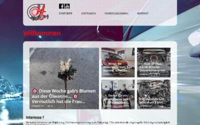 Website preview for HS-Tuning Chiptuning & Wartung Meisterbetrieb