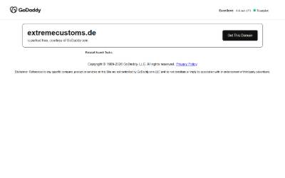 Website preview for Extreme Customs GmbH
