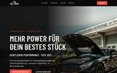 Website preview for Gentlemen Performance / die Softwareoptimierungs spezialisten
