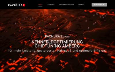Website preview for Pachura Lukas Chiptuning Softwareoptimierung