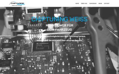 Website preview for Chiptuning Weiss