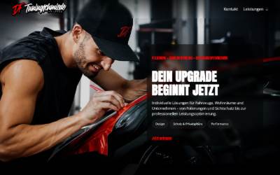 Website preview for DF Tuningschmiede