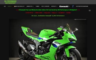 Website preview for RSI Performance Motorsport