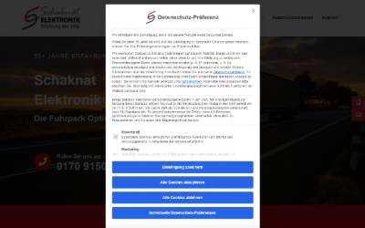 Website preview for CS-Elektronik