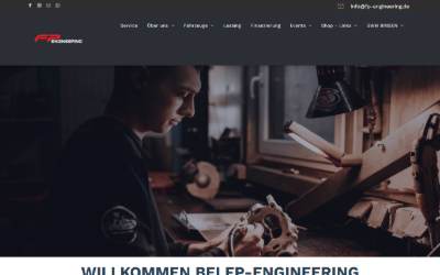Website preview for FP-Engineering GmbH