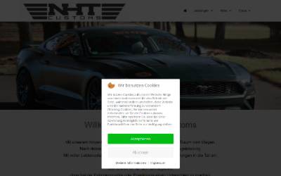 Website preview for NHTCUSTOMS