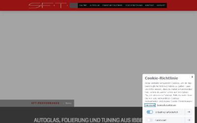 Website preview for SFT-Performance