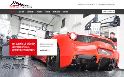Website preview for MTO Engineering, Osterhaus & Pauli GbR