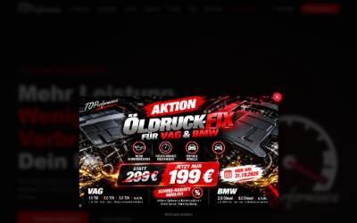 Website preview for TOPerformance
