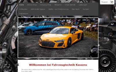 Website preview for Fahrzeugtechnik Kassens