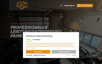 Website preview for High Class Performance