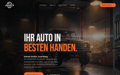 Website preview for Jessi‘s KFZ-Service
