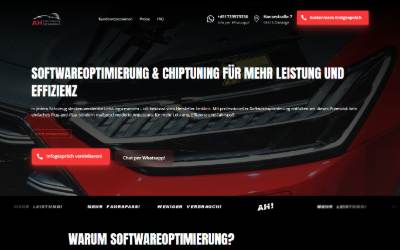 Website preview for AH-Softwareoptimierung