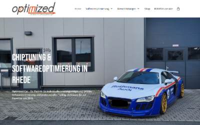 Website preview for Optimized-Car