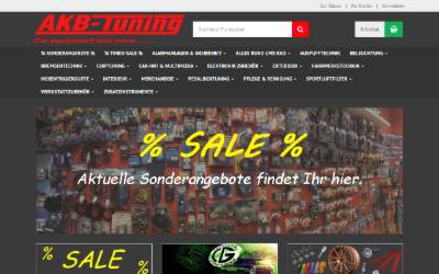 Website preview for AKB-Tuning