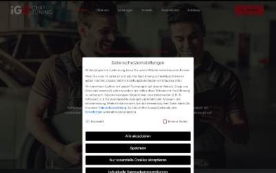 Website preview for iGO chiptuning
