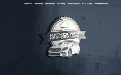 Website preview for Kickdown Performance