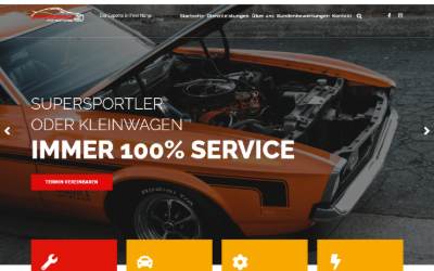 Website preview for BTH-Performance