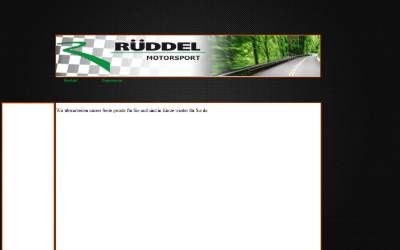 Website preview for Rüddel Motorsport