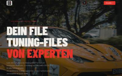Website preview for Tuning File 24