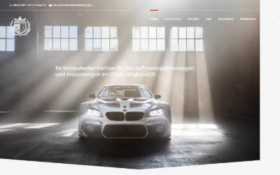 Website preview for ISM Performance