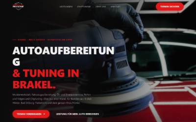 Website preview for NextStage GbR