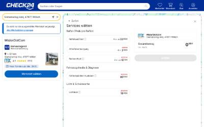 Top of the website for Misterdotcom - Zubehör und Tuning für Fahrzeug der Marke smart sowie für Sonderanfertigungen
