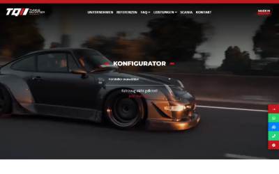 Top of the website for Tuningquartier Chiptuning