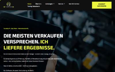 Website preview for PT Solutions (Chiptuning und Programmierung)