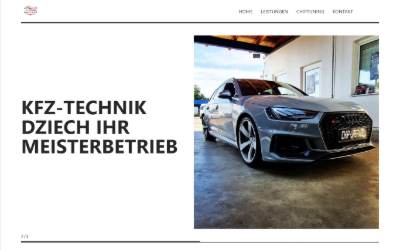 Top of the website for CHIP-UPGRADE R&D & DZIECH GmbH