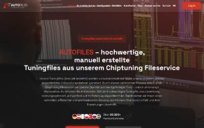 Website preview for Autofiles