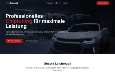 Website preview for Car-Concept OG