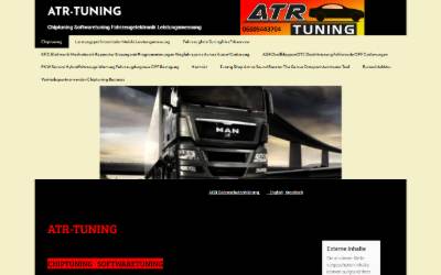 Website preview for ATR-Tuning Chiptuning Autoelektrik