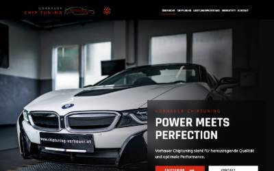 Website preview for Chiptuning Vorhauer