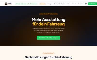 Top of the website for INEXTUNING