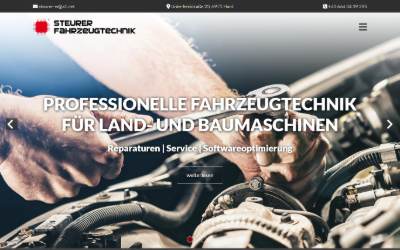 Website preview for STW Chiptuning Wolfgang Steurer