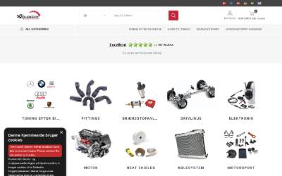 Top of the website for Anders Amby