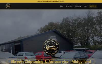Top of the website for Best Bilservice