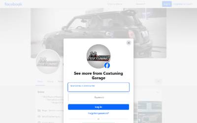 Website preview for coxtuning & autotech
