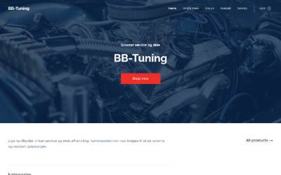 Top of the website for BB-Tuning