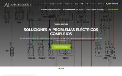 Top of the website for Auto Ingeniería ? Reprogramación de Centralitas en Alicante ?