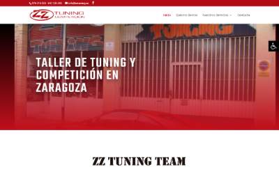 Website preview for Zz Tuning
