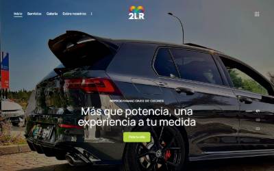 Website preview for 2LR TEAM Reprogramaciones Motos y Coches