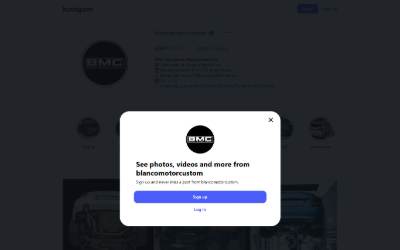 Website preview for BMC | Blanco Motor Custom | Escapes y Reprogramación