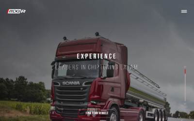 Top of the website for MDQRACING ESPAÑA . electronic performance