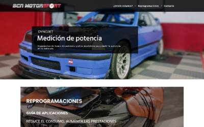 Website preview for BCN Motorsport - VAGSPEED Girona