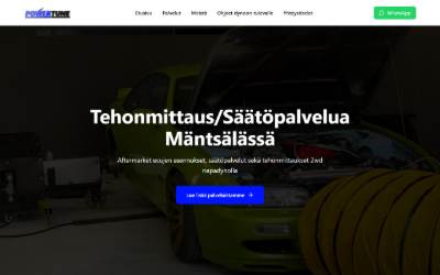 Website preview for PowerTune