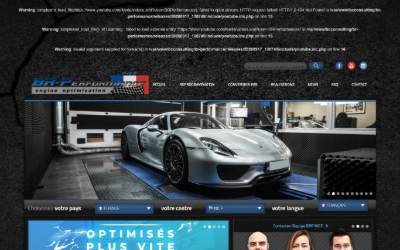 Website preview for BR-Performance Nice